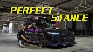 BEST LOOKING RS6! THULE ROOFBOX & CETE LOWERING MODULE & RS6 RETROFITS