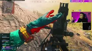 Regreso a CALDERA en WARZONE BATTLE ROYALE y pasa esto…