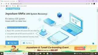 How to fix iPhone black screen issue ?? Joyoshare UltFix (iOS System Recovery)