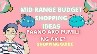 Mid Range Budget Shopping - Paano ako Pumili ng AXIE? - Shopping Guide AXIE Infinity Tagalog