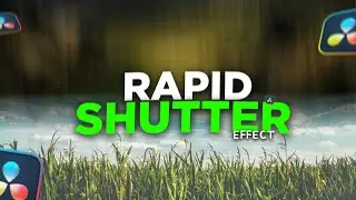 Rapid Shutter Effect in Davinci Resolve | Full Tutorial |