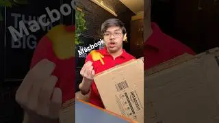 Unboxing Macbook from Amazon