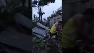 Typhoon Odet. Thanks God ok lahat ng pamilya ko sa pinas. #typhoon #odette