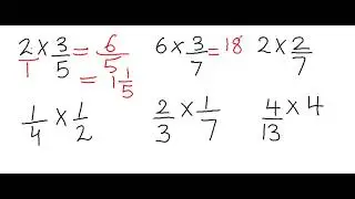 Multipliying fraction procedure