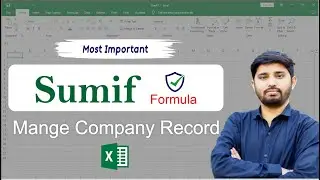 Sumif Formula in Excel | MS Excel |
