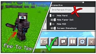 How To Change Camera In Minecraft Mobile