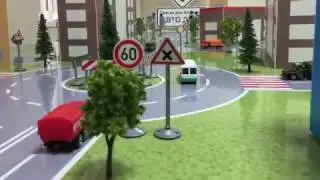 Стенд макет дорожного движения