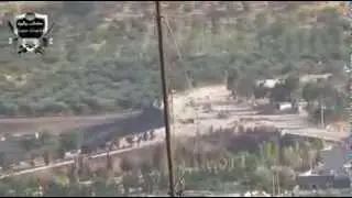 El Nusra ve Öso Katil Teröristleri Lazkiye'deki Köye ve Sivil Araçlara Saldırıyor