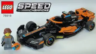 LEGO SPEED CHAMPIONS - 2023 McLaren Formula 1 Car (SET 76919 Build Instructions)