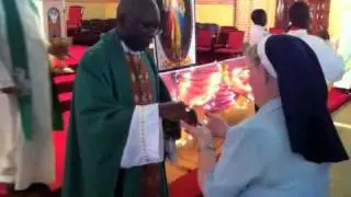 Cathedral mass in Kampala, Uganda