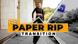 Paper Torn Transition in Premiere Pro (FREE Preset)
