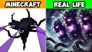 COMPILATION - MINECRAFT MOBS VS REAL LIFE #7 | Super Realistic 4k
