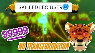 This Leo SKILLED Combo *WITHOUT TRANSFORMATION* Is OP!😱 | Leopard Bounty Hunting #31| LEO OS COMBO |