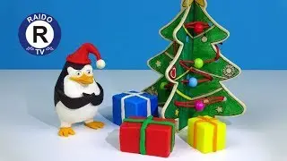 PENGUIN SKIPPER FROM PLASTICINE. PENGUINS FROM MADAGASCAR. HOW TO SCULPT A PENGUIN FROM PLASTICINE?