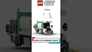 LEGO CITY GARBAGE TRUCK SPEED BULD ANIMATION | SHORT VIDEO