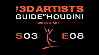 S03 E08 - Quick Start in Houdini - Camera and Lights
