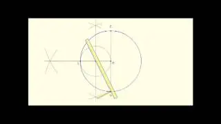 Regular pentagon inscribed in a circle