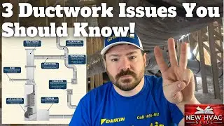 3 HVAC Ductwork ISSUES Homeowners NEED To Know!