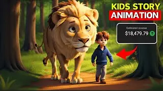 Earn $700/Day🤑 By creating kids Animation story video with FREE AI tools || AI Animation