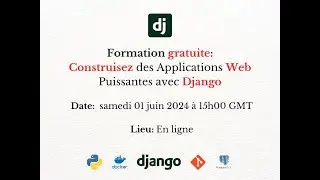 Formation Django du 1 juin 2024 - 1 ère partie