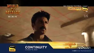 Sony MAX (India) continuity | October 15, 2023