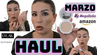 HAUL MARZO - Maquillalia, Amazon, Maybelline, Revolution