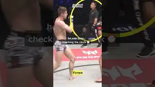 Успел. Рефери спас от добивания бойца!