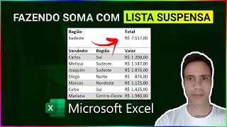 [ATUALIZADO] Soma simples e fácil usando Lista Suspensa no Excel