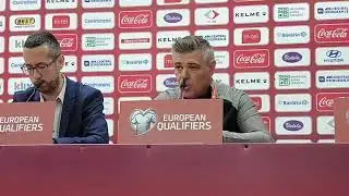 Konferencija za novinare nakon večerašnjeg debakla protiv Portugala od 5:0!