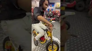 big boy on mini bike #automobile #125cc #dirt #bike
