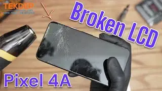 Google Pixel 4A Broken Screen Replacement Repair Guide
