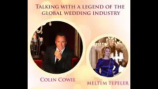 KM Events founder, Mrs Tepeler talking with a legend of global wedding & event industry Colin Cowie!