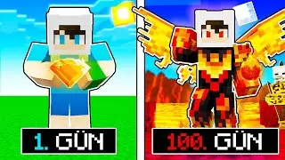 PHOENİX ANKA KUŞU İLE 100 GÜN GEÇİRDİM - ⚠️ ENES ARSLAN Minecraft