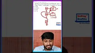 Identity operator vs comparison operator - in Python By Vikas Singh #python