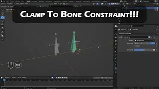 Clamp To Bone Constraint Blender