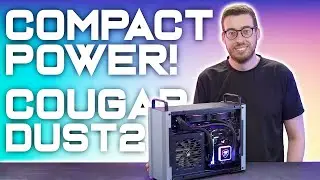 COMPACT POWER! Cougar Dust 2 Gaming PC - Full Build Guide & Benchmarks! (Ft. 5800X & RTX 3070) [4K]