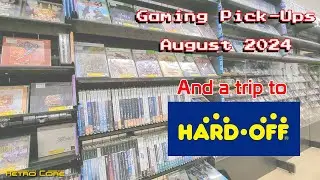 Japanese used game store and pick-ups (August 2024)