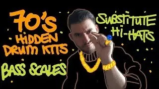Weekend Beat Time: 70s Hidden Drum Kits, Bass Scales, Hihat Substitute