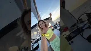 We Live Onboard a BOAT! ⛵️  #shorts