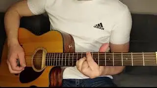 Красивая мелодия на гитаре (джаз аккорды)