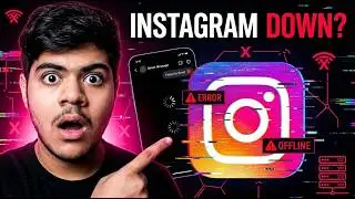 Instagram Global Outage 🚨 DMs Not Sending | What’s Happening? || kumarziTech