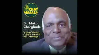 The Chemistry of Ayurveda | Dr. Chorghade, Visiting Scientist, Caltech, Harvard, MIT, Cambridge