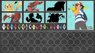 Ash Alola Team My Version