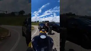 Biker Get´s Stopped By Police 