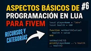 6. Cómo crear tu primer recurso script en Lua para GTA V FiveM desde cero - Tutorial GTA V FiveM