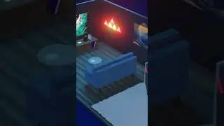 Gaming Room made in Blender
