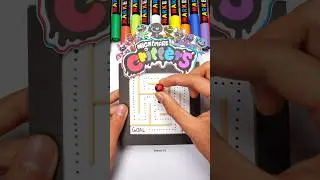 Nighmare Critters Mind-Blowing Cardboard DIY Pinball Maze Game 😍 