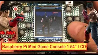 Raspberry Pi Mini Game Console 1.54
