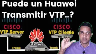 Configurar VLAN, Trunk Link, VTP (GNS3) Cisco Network - Huawei eNSP