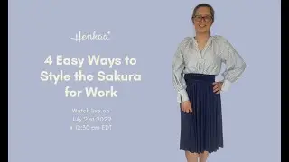 4 Easy Work Outfits with your Sakura Dress HENKAA